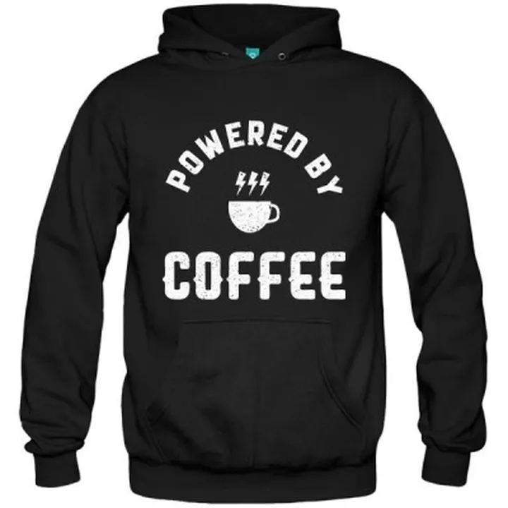 سویشرت هودی Powered By Coffee