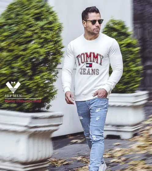 دورس Tommy Jeans یقه گرد