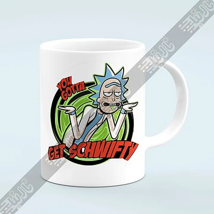 ماگ ریک و مورتی طرح Get schwifty