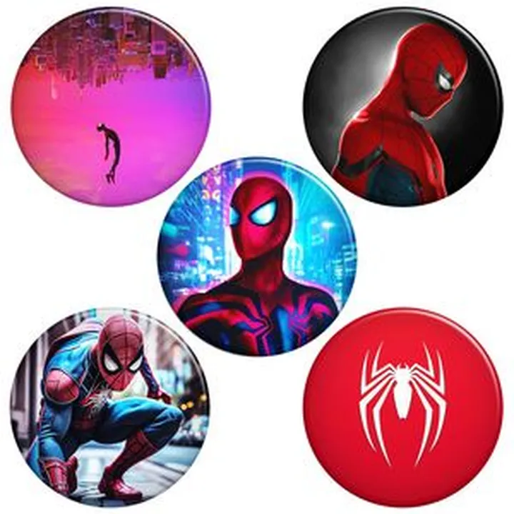 پیکسل گالری باجو طرح مرد عنکبوتی اسپایدر من کد spider man 9 مجموعه 5 عددی