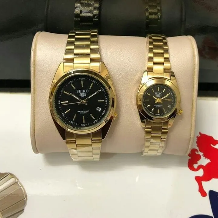 ساعت مچی زنانه مردانه بند استیل سیکو 5 seiko