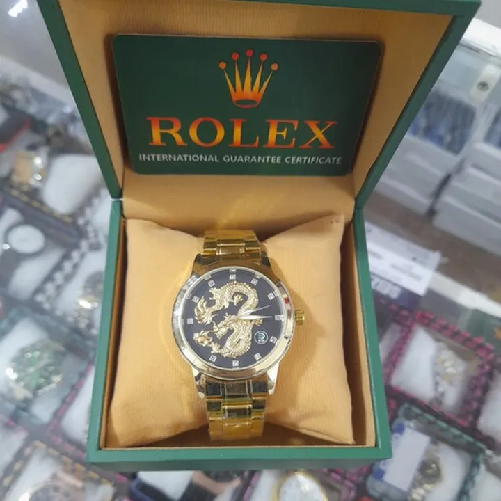 ساعت دراگون اسکمی طرح رولکس کیفیت قوی با جعبه چوبی  و ارسال رایگان Dragon Skmei rolex 