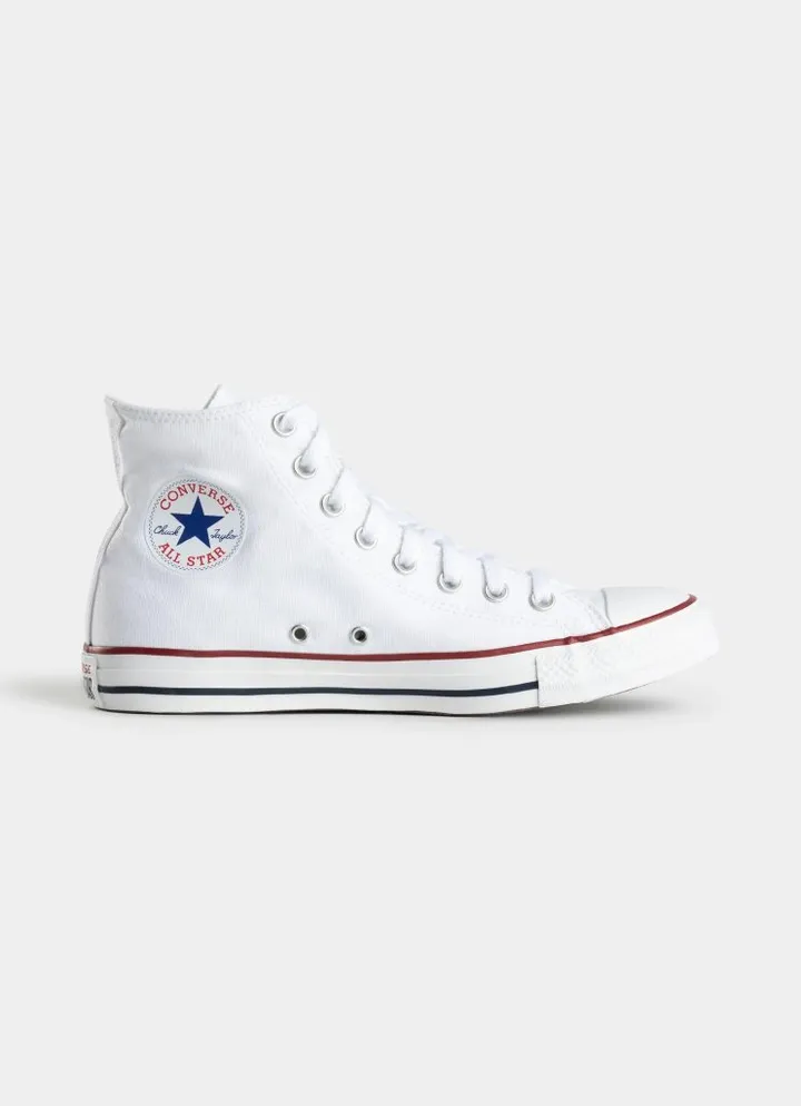 کفش اسپرت کانورس ال استار اصل ساق دار سفید مدل کلاسیک converse all star classic