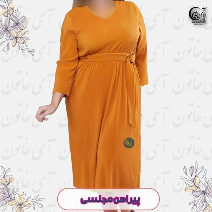 لباس مجلسی زنانه وارداتی کبریتی سایز 54 برند مکس