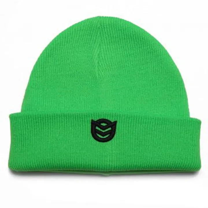 (B022)SPRING GREEN BEANIE HAT