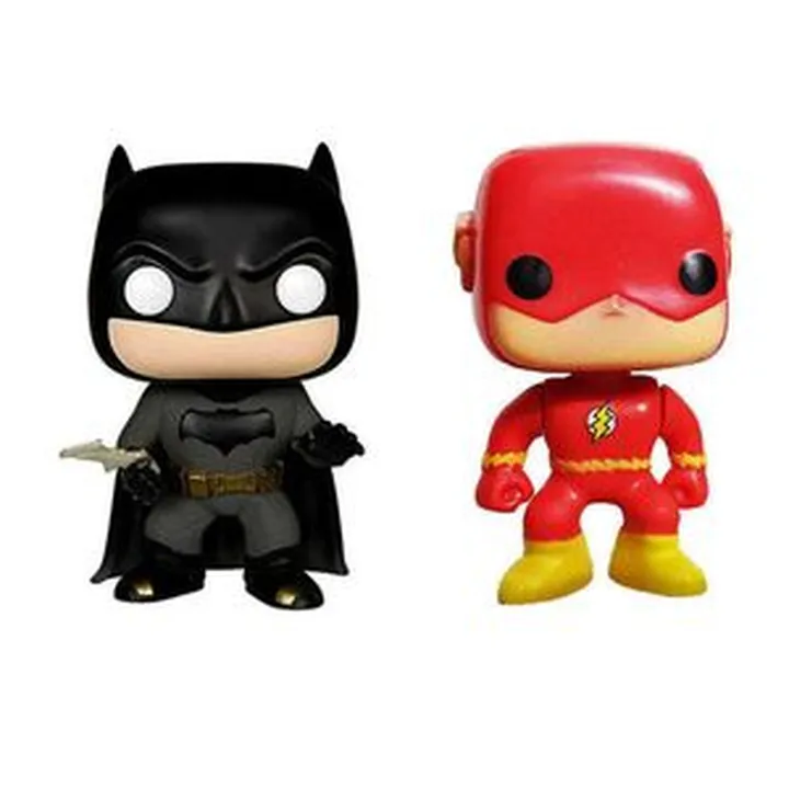 اکشن فیگور طرح Twin Flash & Batman مجموعه 2 عددی