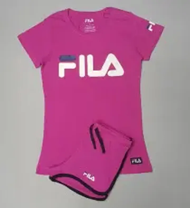 ست تی شرت و شرت زنانه سایز 2XL برند FILA کد 10093468