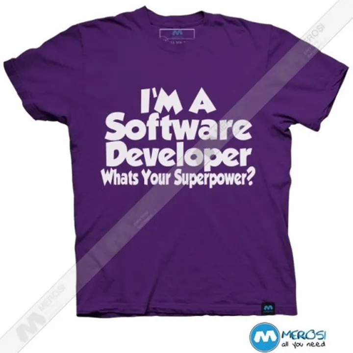 تیشرت طرح Software developer