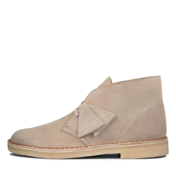 نیم بوت مردانه کلارک مدل Desert Boot Sand Suede