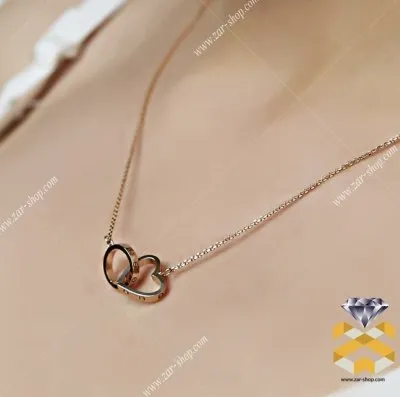 گردنبند قلب و دایره cartier کد ۸۲