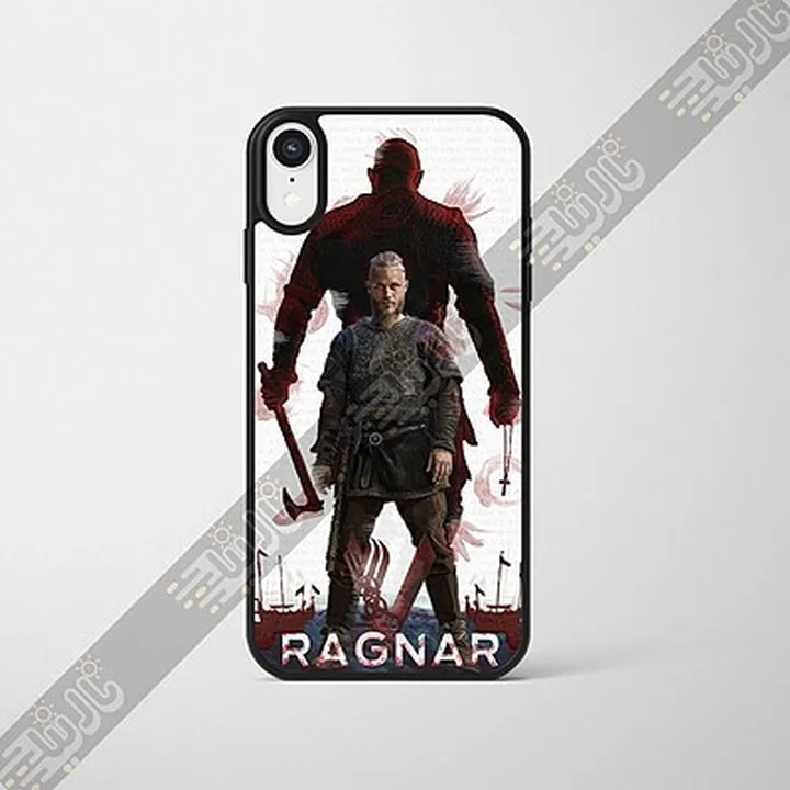 قاب موبایل وایکینگز طرح Ragnar red