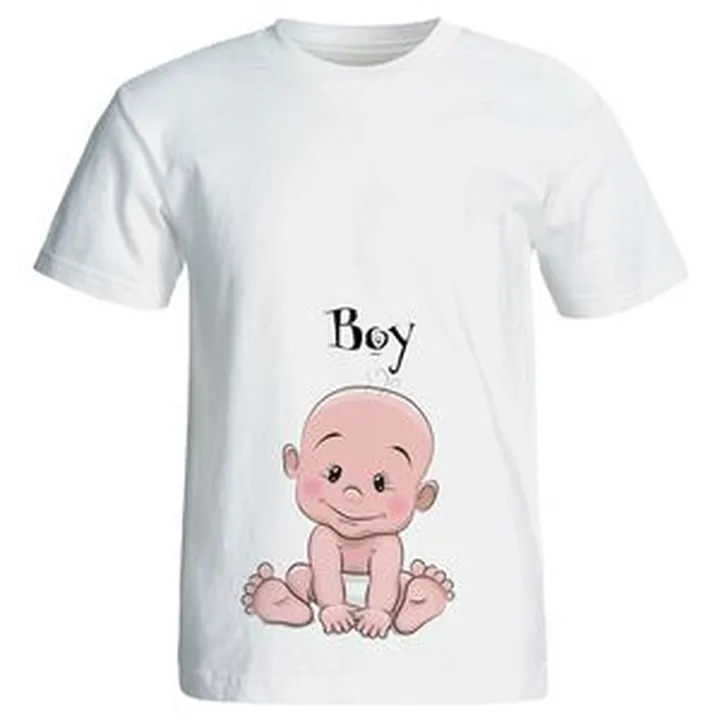 تیشرت بارداری طرح Boy مدل 3957