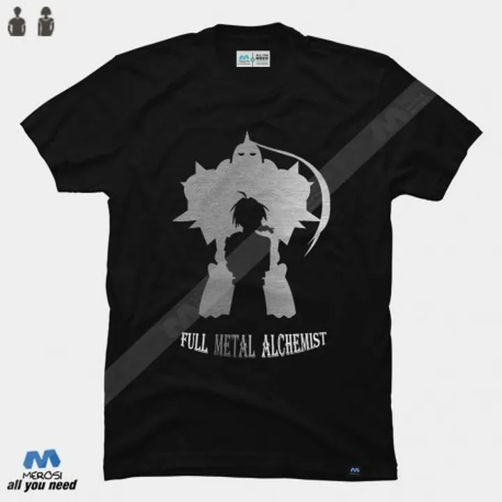 تیشرت انیمه کیمیاگر تمام‌ فلزی fullmetal...