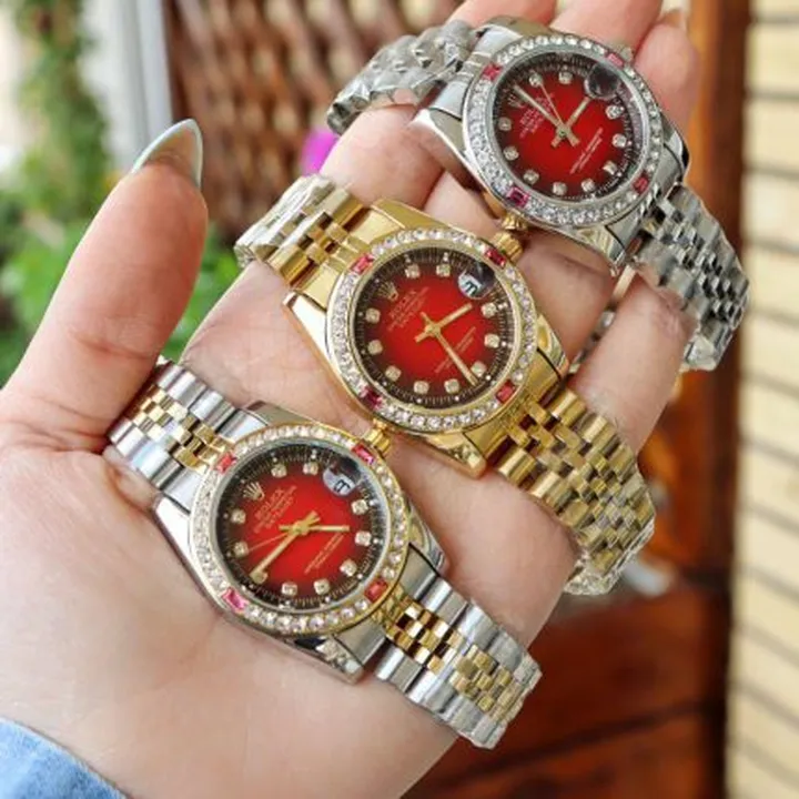 ساعت رولکس دیت جاست صفحه قرمز – Rolex datejust Red