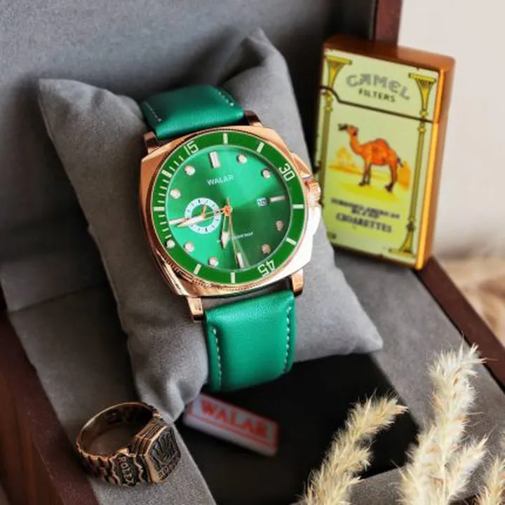 ست ساعت مردانه والار Walar فندک Camel انگشتر رولکس Rolex