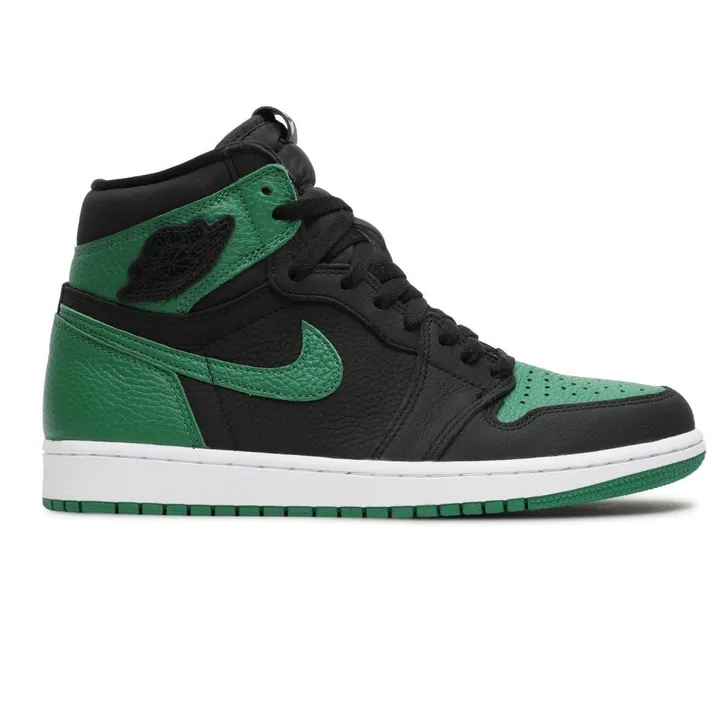 نایک ایر جردن 1 ساقدار مشکی سبز | Nike Jordan 1 Retro Pine Green