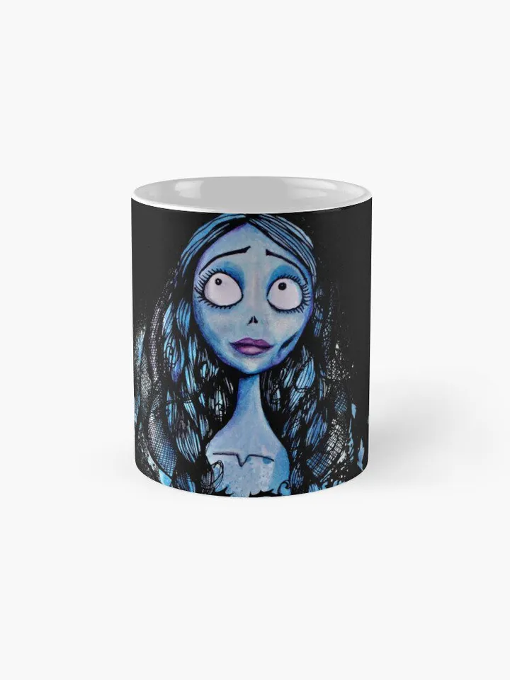 ماگ انیمیشن corpse bride | ماگ عروس مردگان طرح Watercolor Corpse Bride