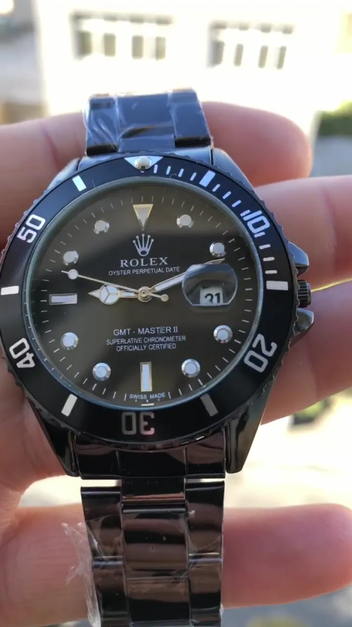 ساعت رولکس ساب مارین Submariner مشکی با جعبه و ارسال رایگان 