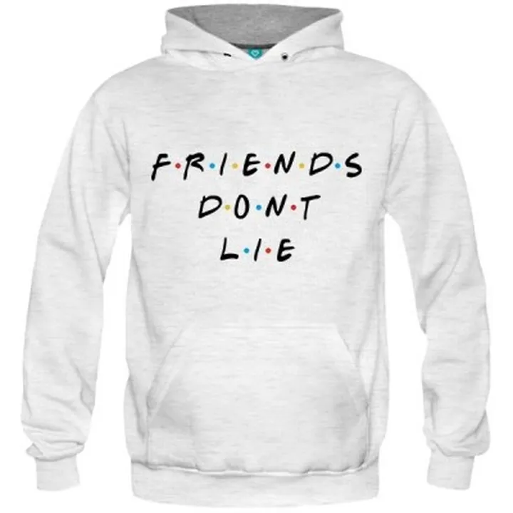 سویشرت هودی ملانژ Friends dont lie