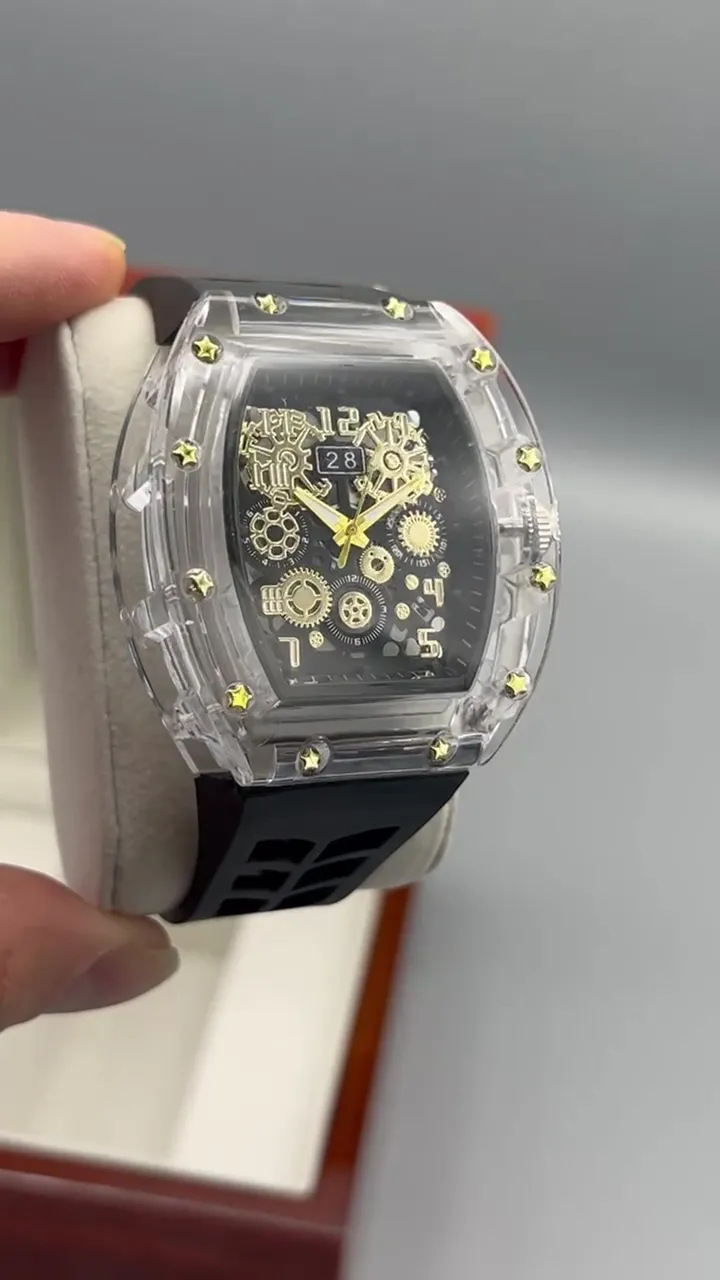 ساعت مچی مردانه ریچارد میل طرح اتومات richard mille