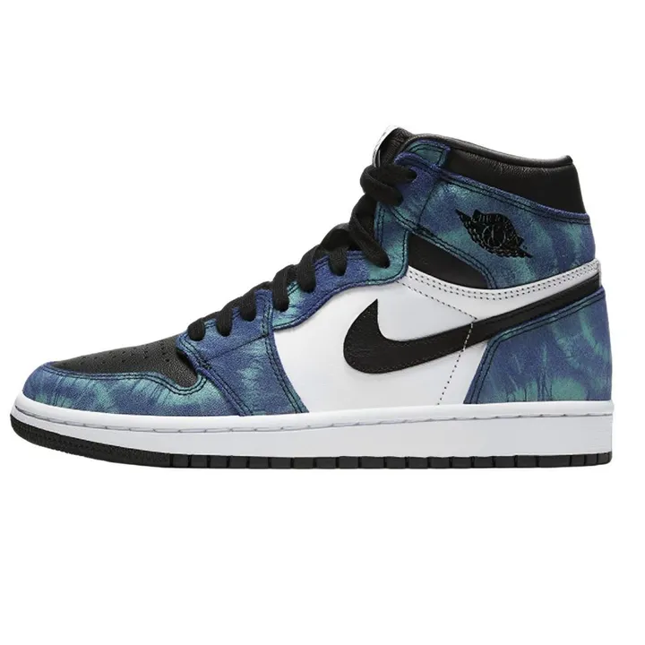 نایک ایرجردن 1 رترو تای دای ساقدار Air Jordan 1 Retro Tie Dye