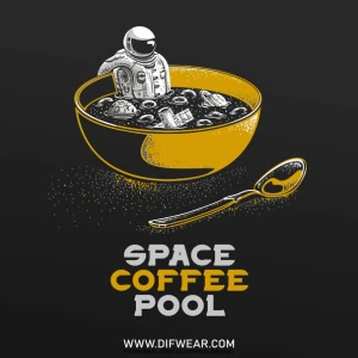 تیشرت Space, Coffee And Pool