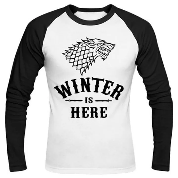 تیشرت آستین بلند رگلان Winter is Here