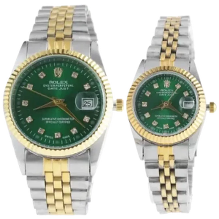 ست ساعت مچی رولکس ROLEX طرح دیت جاست مدل 1403