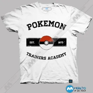 تیشرت طرح Pokemon Trainers Academy