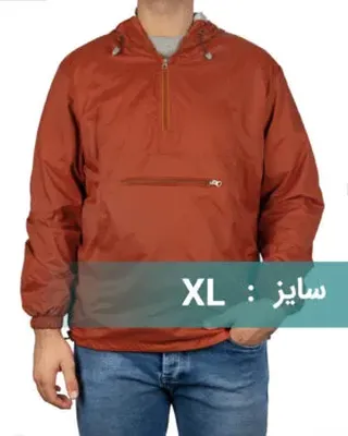 کاپشن بادگی�ر مردانه B398-T1 – آجری