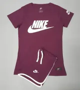 ست تی شرت و شرت زنانه سایز S ب�رند NIKE کد 10093496