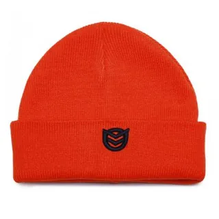 (B033)ORANGE BEANIE HAT