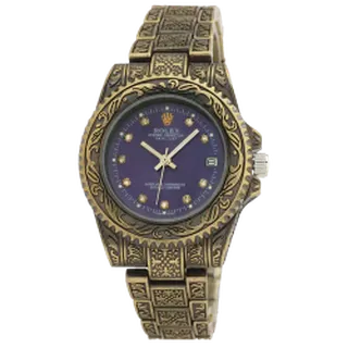 ساعت م�چی زنانه رولکس ROLEX مدل حکاکی کد 1258