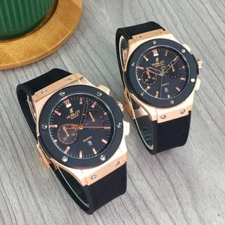 ارسال رایگان ساعت مچی تقویم دار طرح hublot