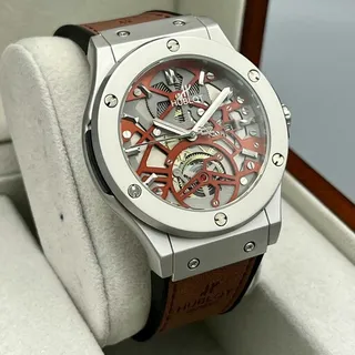 ساعت مچی مردانه قفل کلیپسی �مارک دار هابلوت کیفیت قوی  Hublot