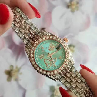 ساعت زنانه رولکس نگین دار – Rolex