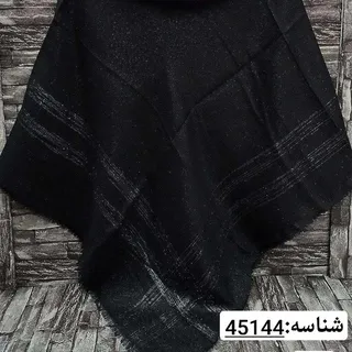 روسری �زنانه روسری نخی مشکی