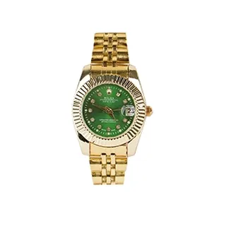 ساعت Rolex زنانه صفحه سبز مدل R12