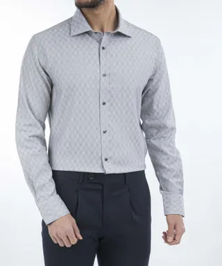 پیراهن مردانه کافه شرت Cafe Shirt کد1329