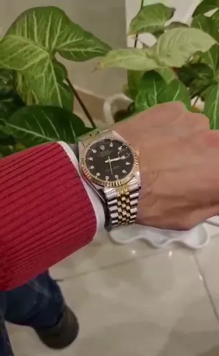 ساعت رولکس rolex datejust  مردانه با جعبه و ارسال رایگان 