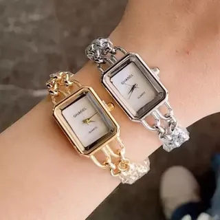 ساعت مچی �زنانه بند استیل زنجیری طرح کارتیر Chanel 