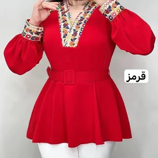 شومیز زنانه سوزن دوزی هندی شیکلند 