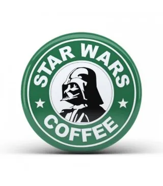 پیکسل Darth Vader Starbucks