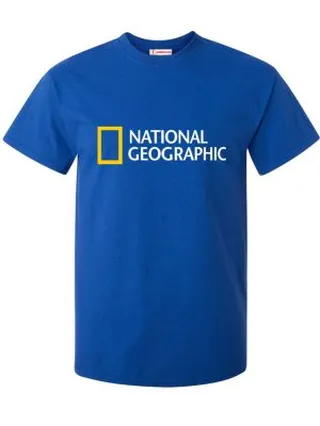 تیشرت طرح دار طرح National Geographic