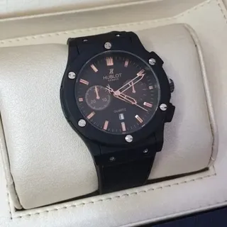 ساعت مچی م�ردانه هابلوت مشکی رنگ HUBLOT 