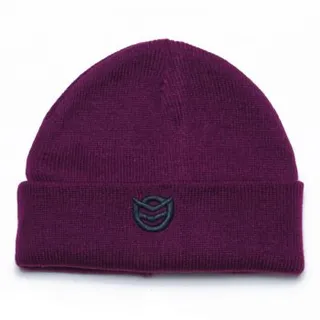 (B014)DARK VIOLET BEANIE HAT