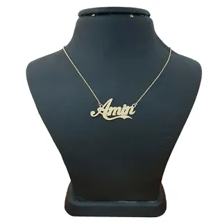 گردنبند نقره زنانه ترمه 1 طرح امین کد A-540