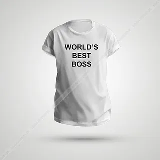 تیشرت Office طرح World's Best Boss