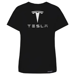 تی شرت آستین کوتاه زنانه 27 مدل Tesla کد MH1639