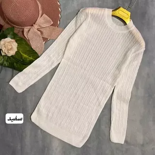 گپ زنانه بافت مارپیچ تونیک باف�ت زنانه 